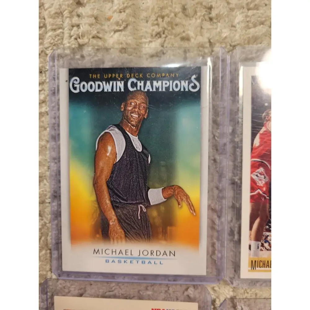 Michael Jordan Lot 9 Cards upper deck Chicago Bulls Basketball Cards